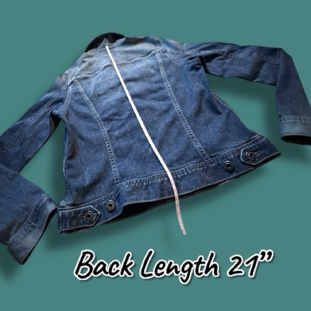 💥HP💥 EUC AG Jeans Robyn Denim Jacket. Size Large - Picture 10 of 15